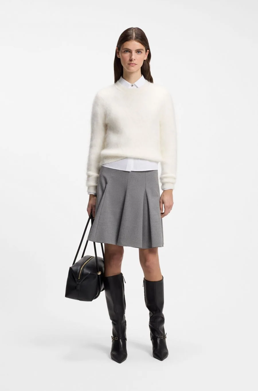 Светр Hugo Boss з логотипом — фото 3